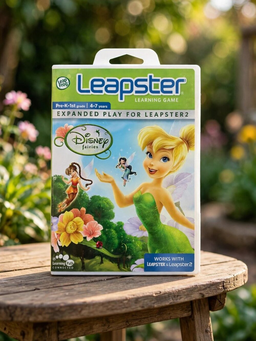 LeapFrog Leapster Disney Fairies Learning Game Cartridge #30800 New Discontinued